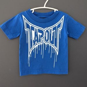 Blue short sleeved Tapout t-shirt